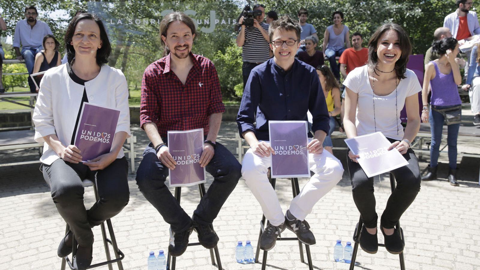 Presentación de la campaña electoral de Unidos Podemos para el 26J