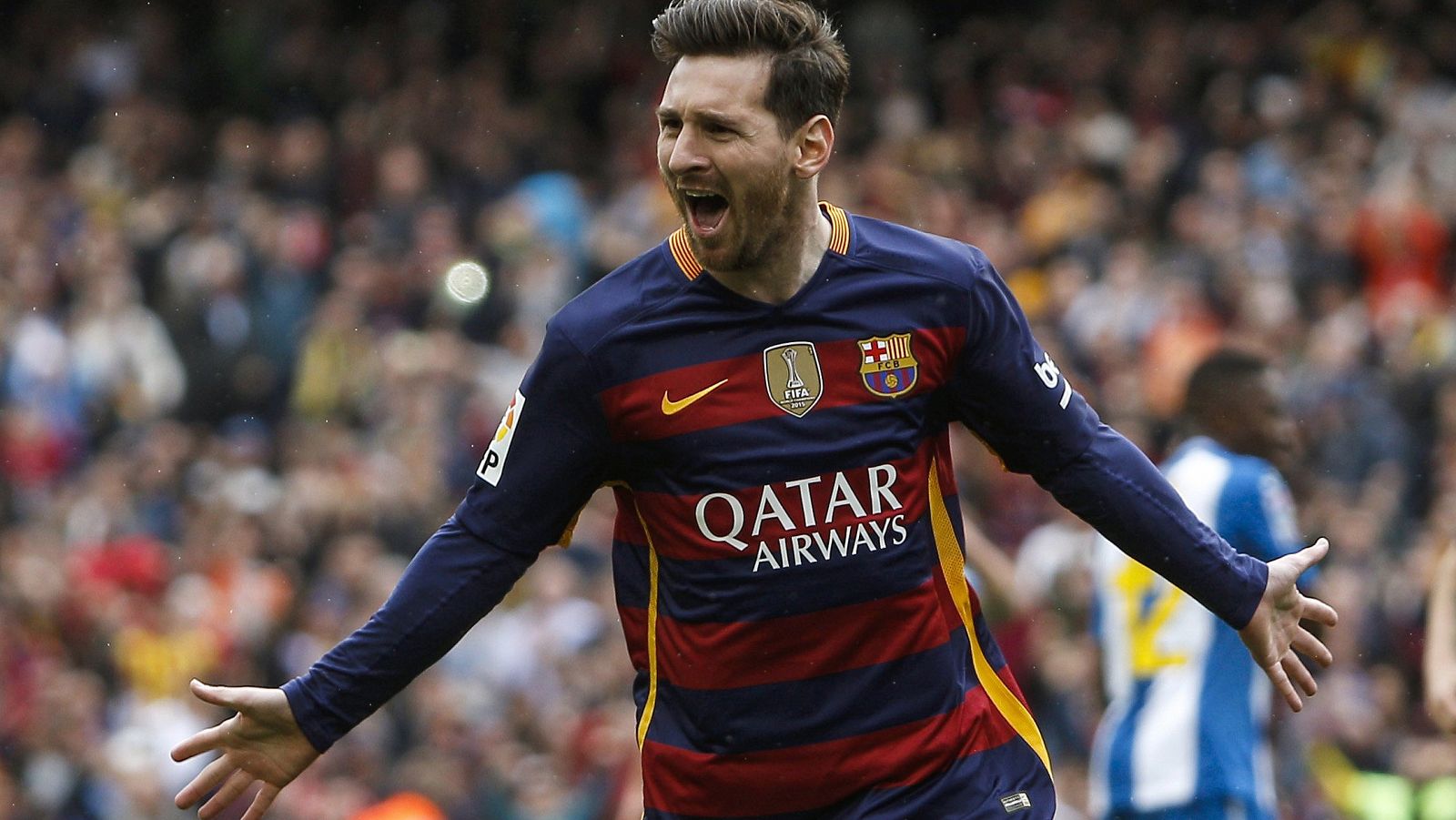 Leo Messi, con el Barcelona.