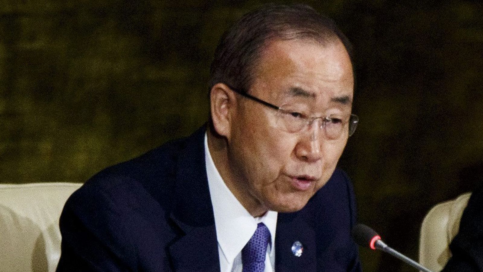 El secretario general de Naciones Unidas, Ban Ki-moon, fotografiado en Nueva York