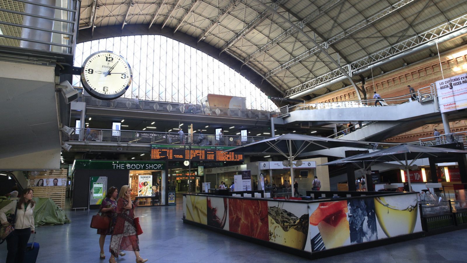 Estación de Atocha, en Madrid