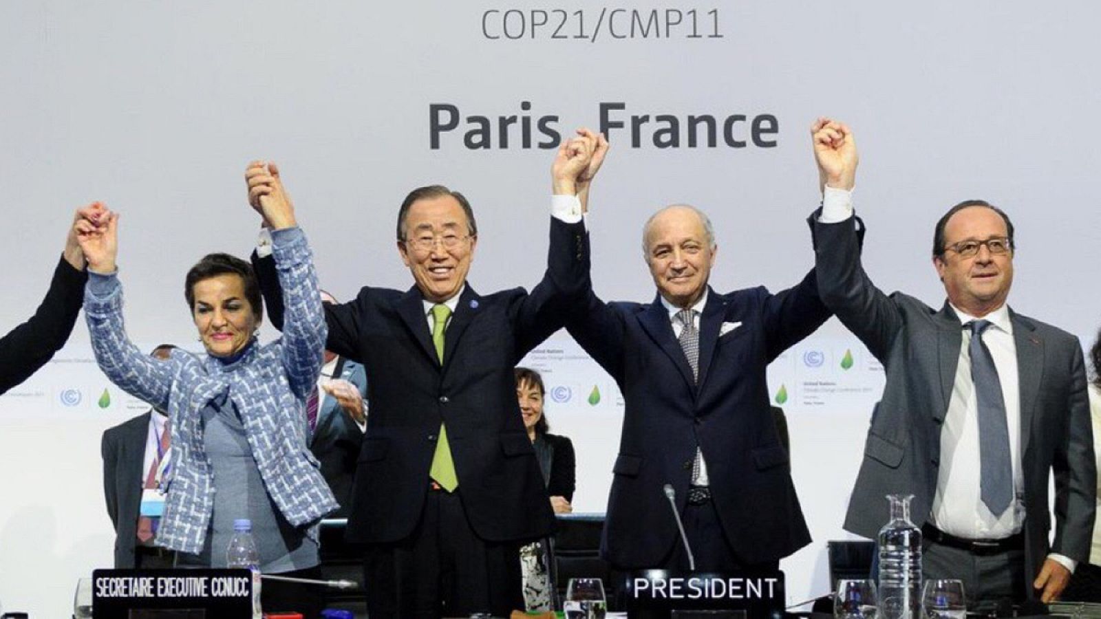 De los 195 países que aprobaron el acuerdo en la COP de París, 171 firmaron dicho documento en abril.