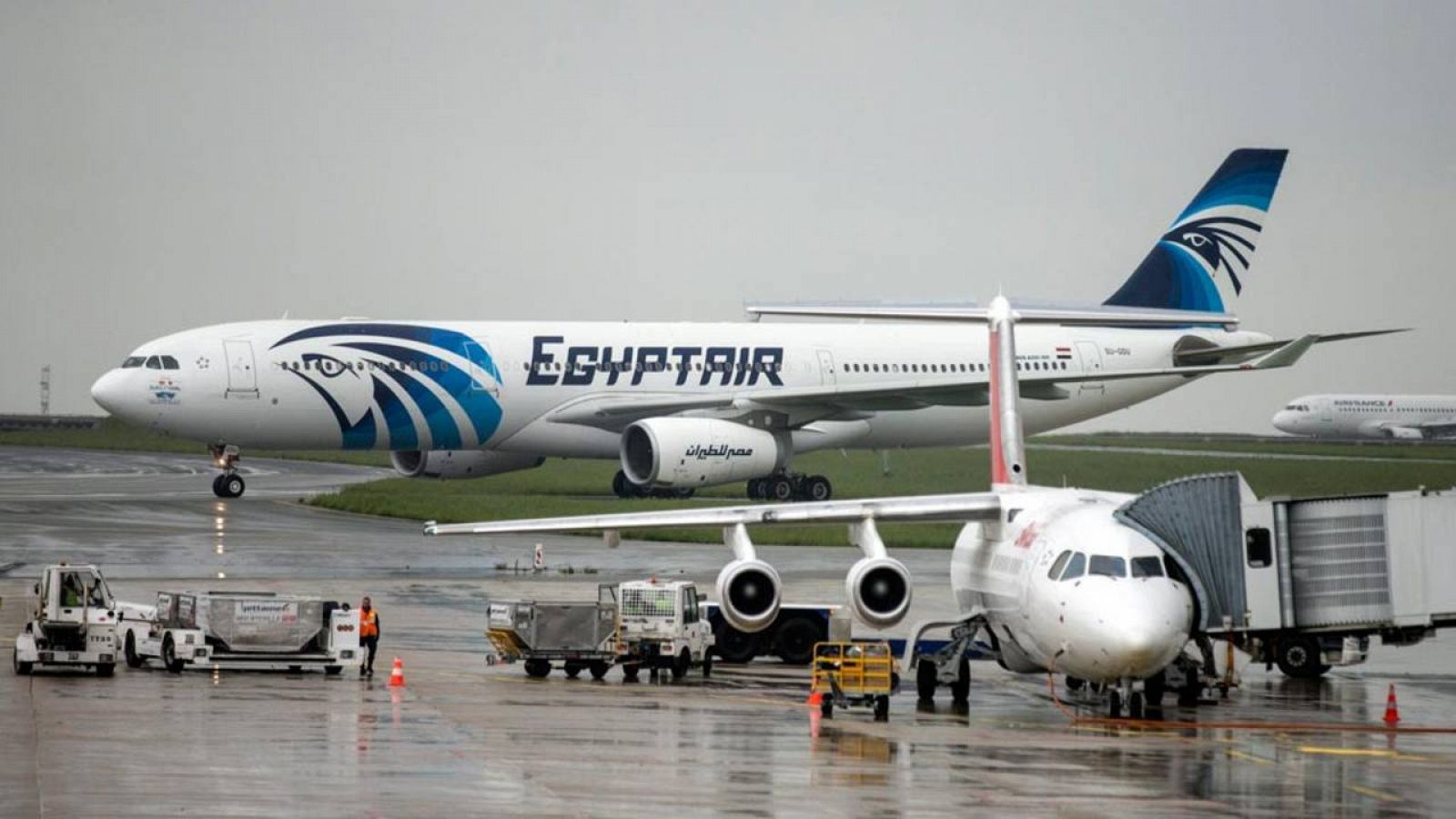 Imagen de archivo de un avión Airbus 330 de la compañía Egyptair