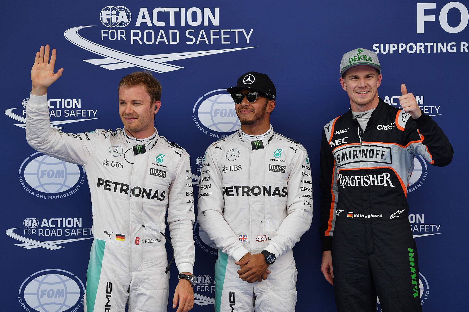 Hamilton ha sido el más rápido y se lleva la pole de Austria.