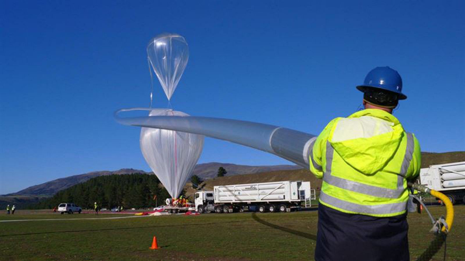 Superglobo científico de la NASA.