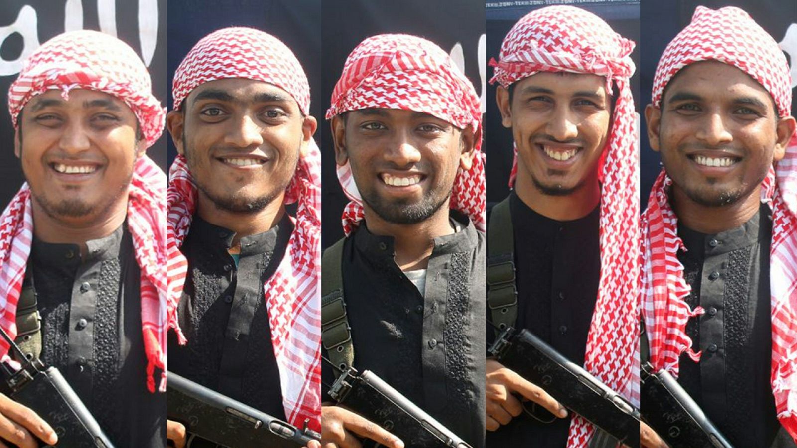 Cinco de los siete presuntos terroristas responsables del atentado del viernes en Dacca