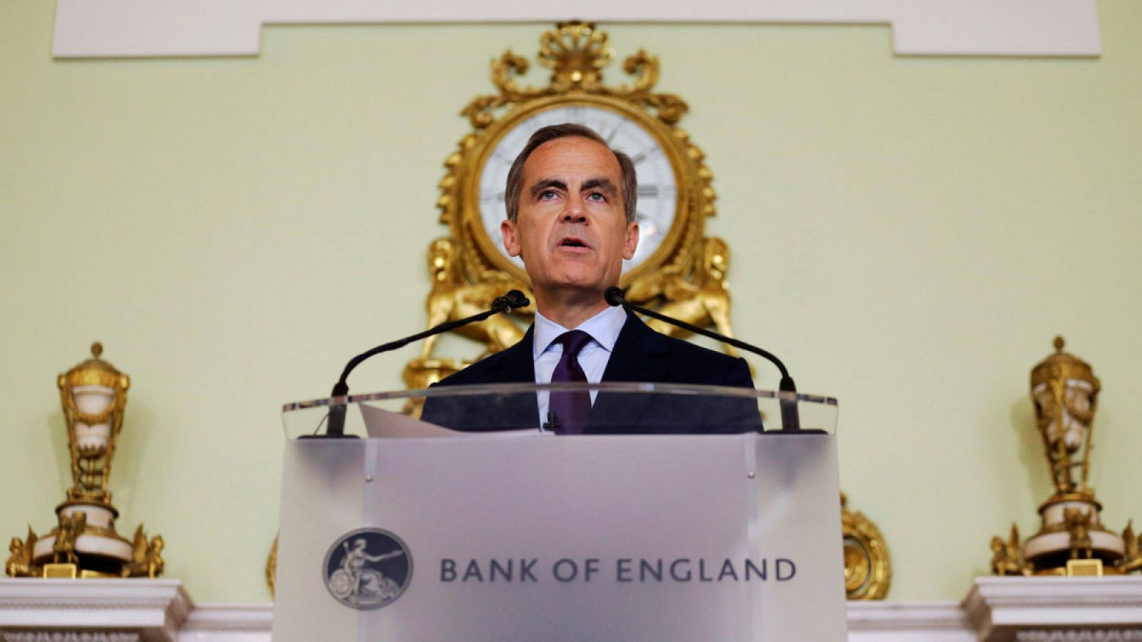 El gobernador del Banco de Inglaterra, Mark Carney