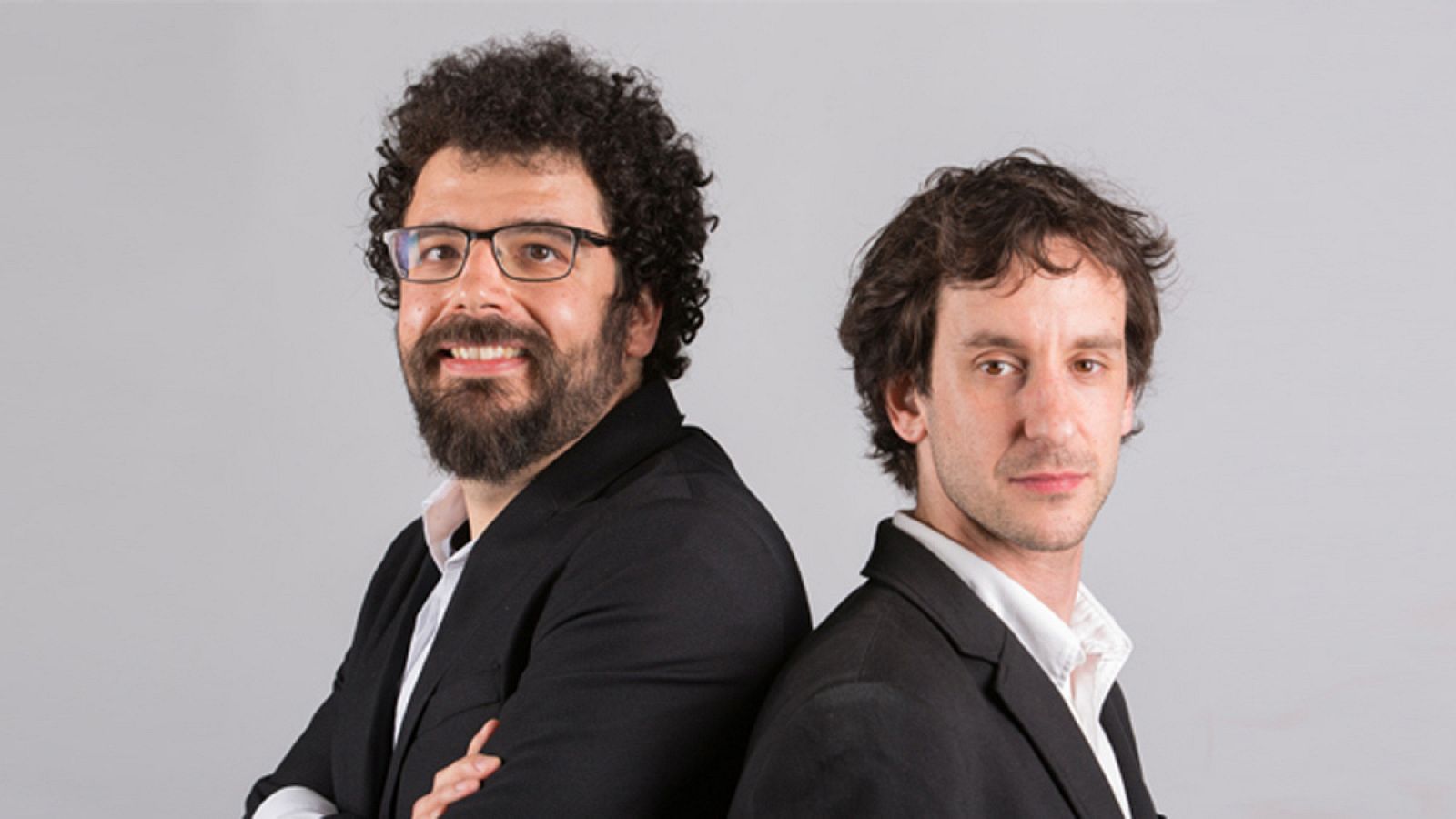 Los fundadores de Muon Systems Pablo Martínez y Carlos Díez.