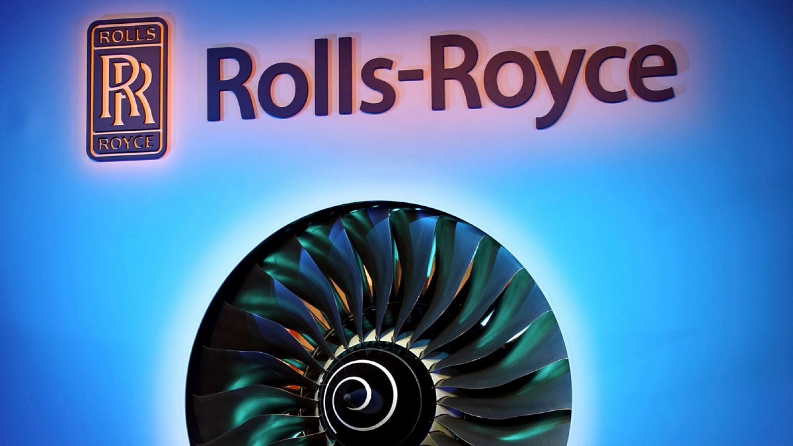 Logotipo del grupo británico Rolls-Royce