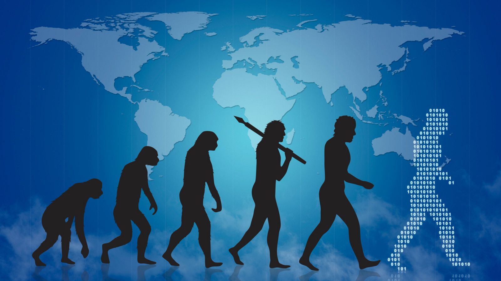 La evolución genética de los humanos se debe a factores medioambientales, culturales y sociales.