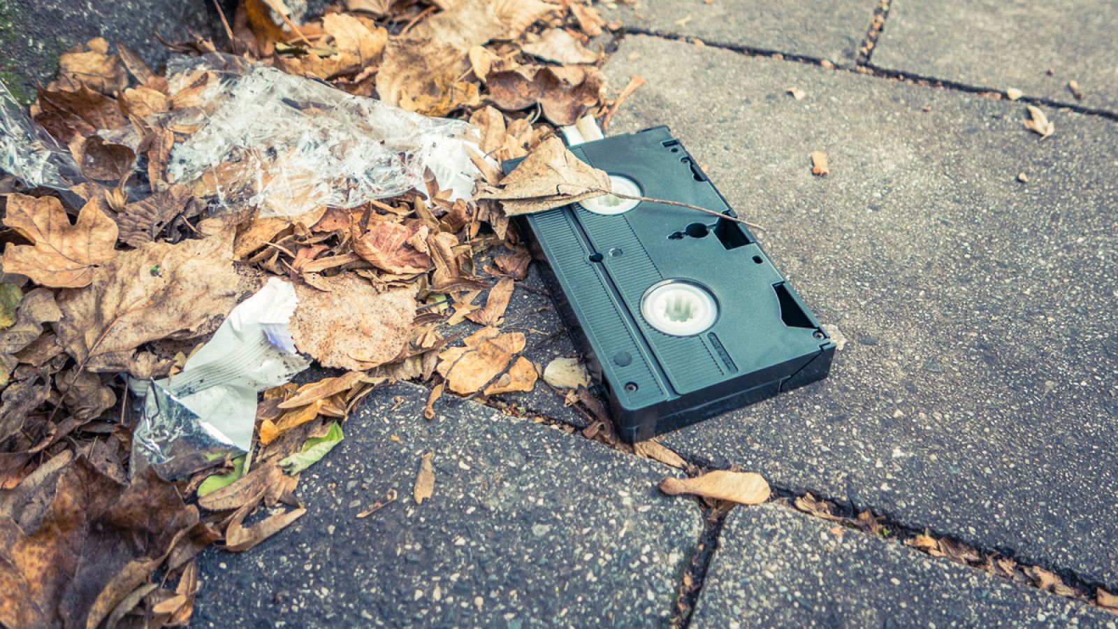 Abaondoned VHS Cassette