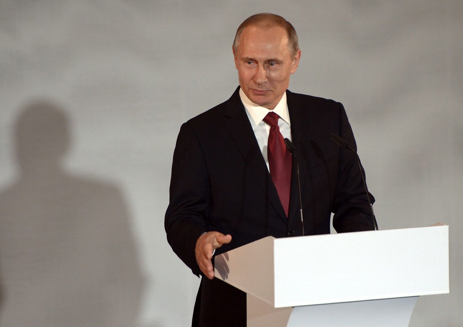 Putin interviene durante el encuentro de la Agencia de Iniciativas Estratégicas en Moscú.