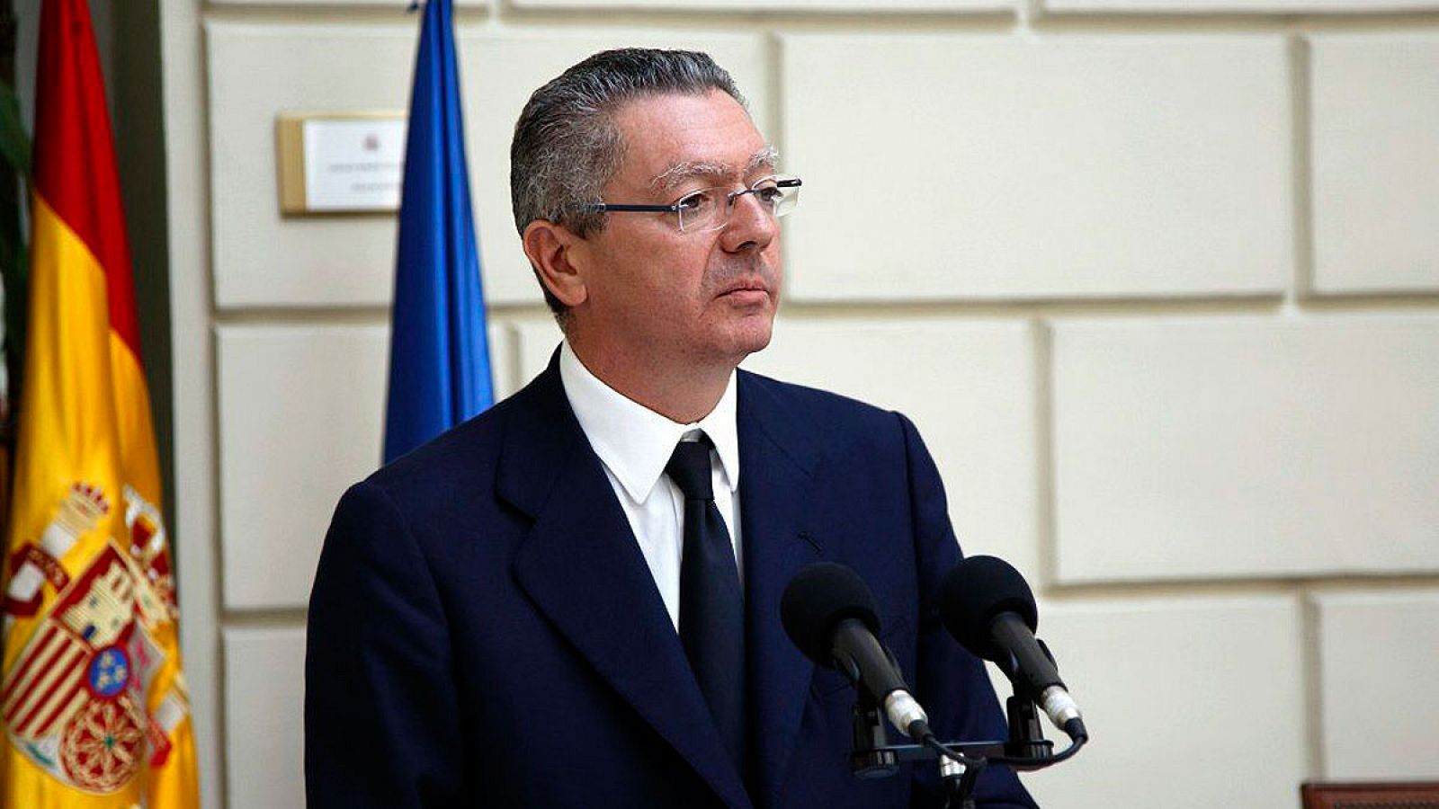 El exministro de Justicia, Alberto Ruíz Gallardón