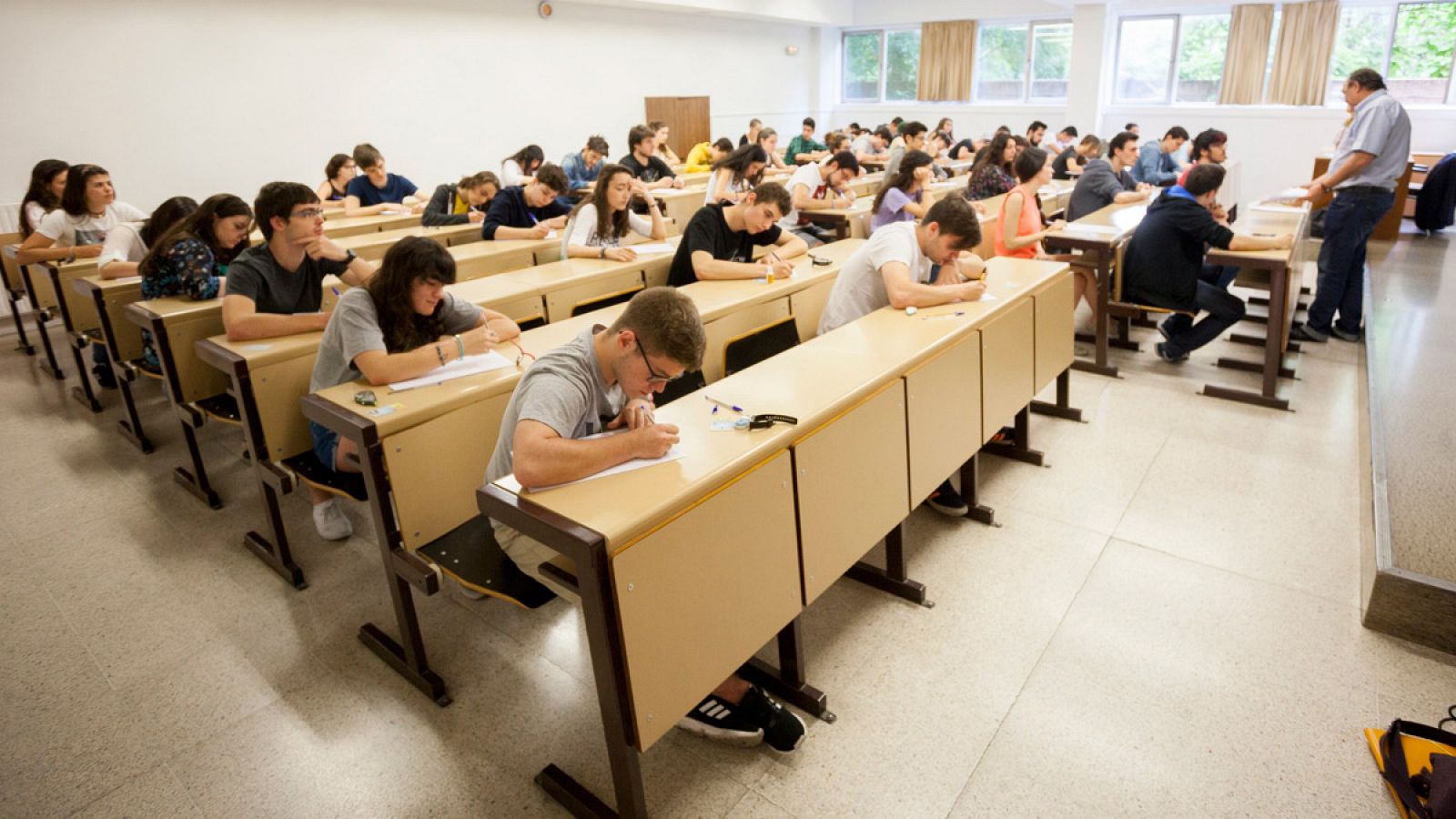 Alumnos de Valladolid en las pruebas Selectividad en junio, las últimas de la historia.