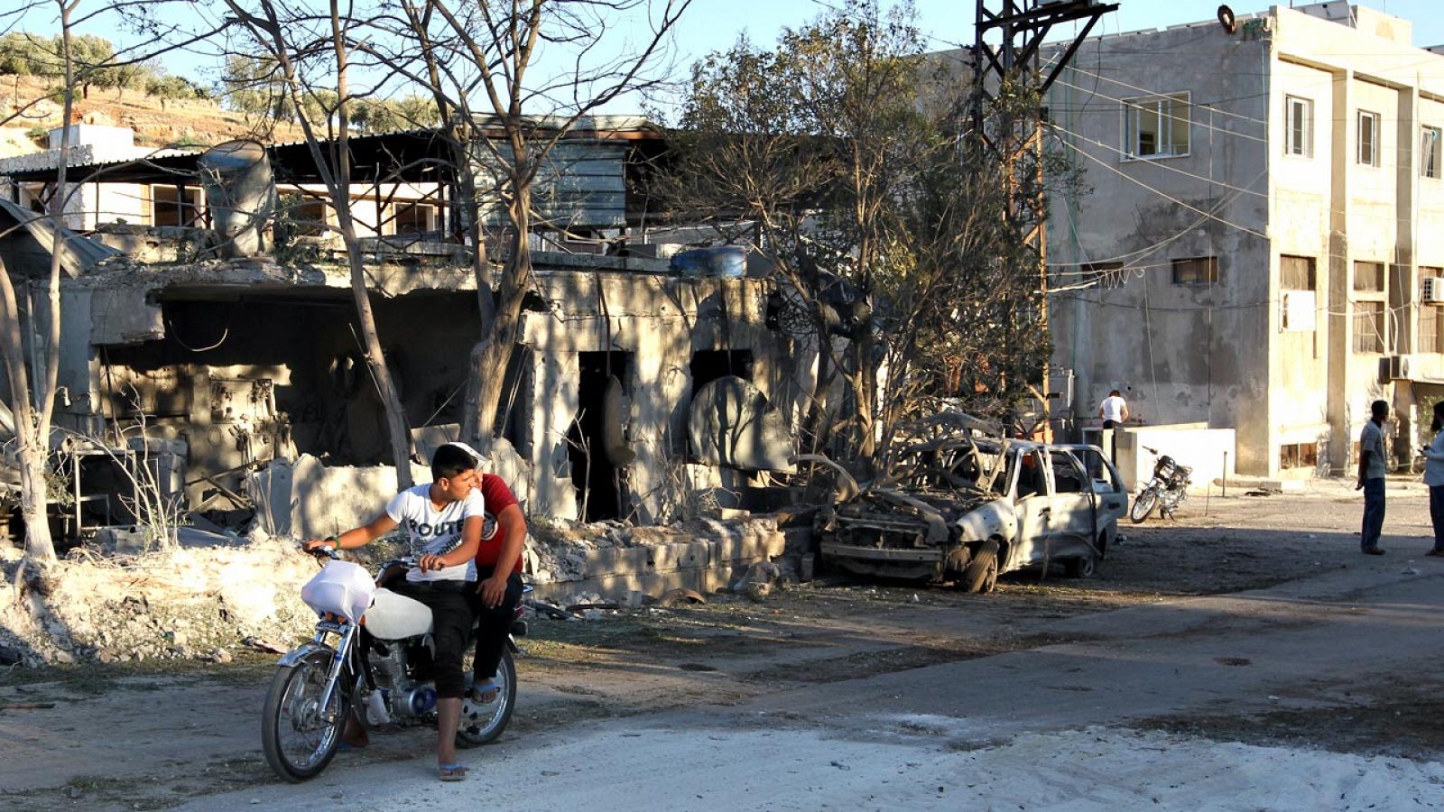 El hospital materno-infantil bombardeado en Idlib, en el norte de Siria