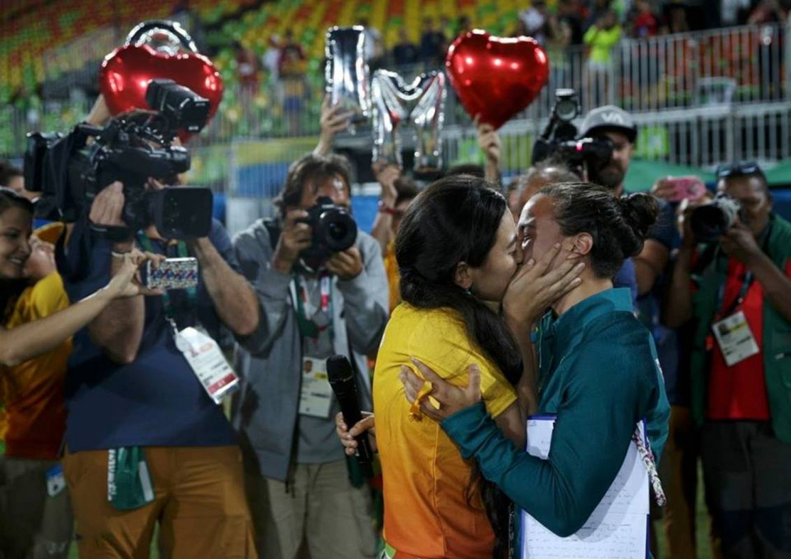 Isidora Cerullo recibe la primera propuesta de matrimonio de las Olimpiadas