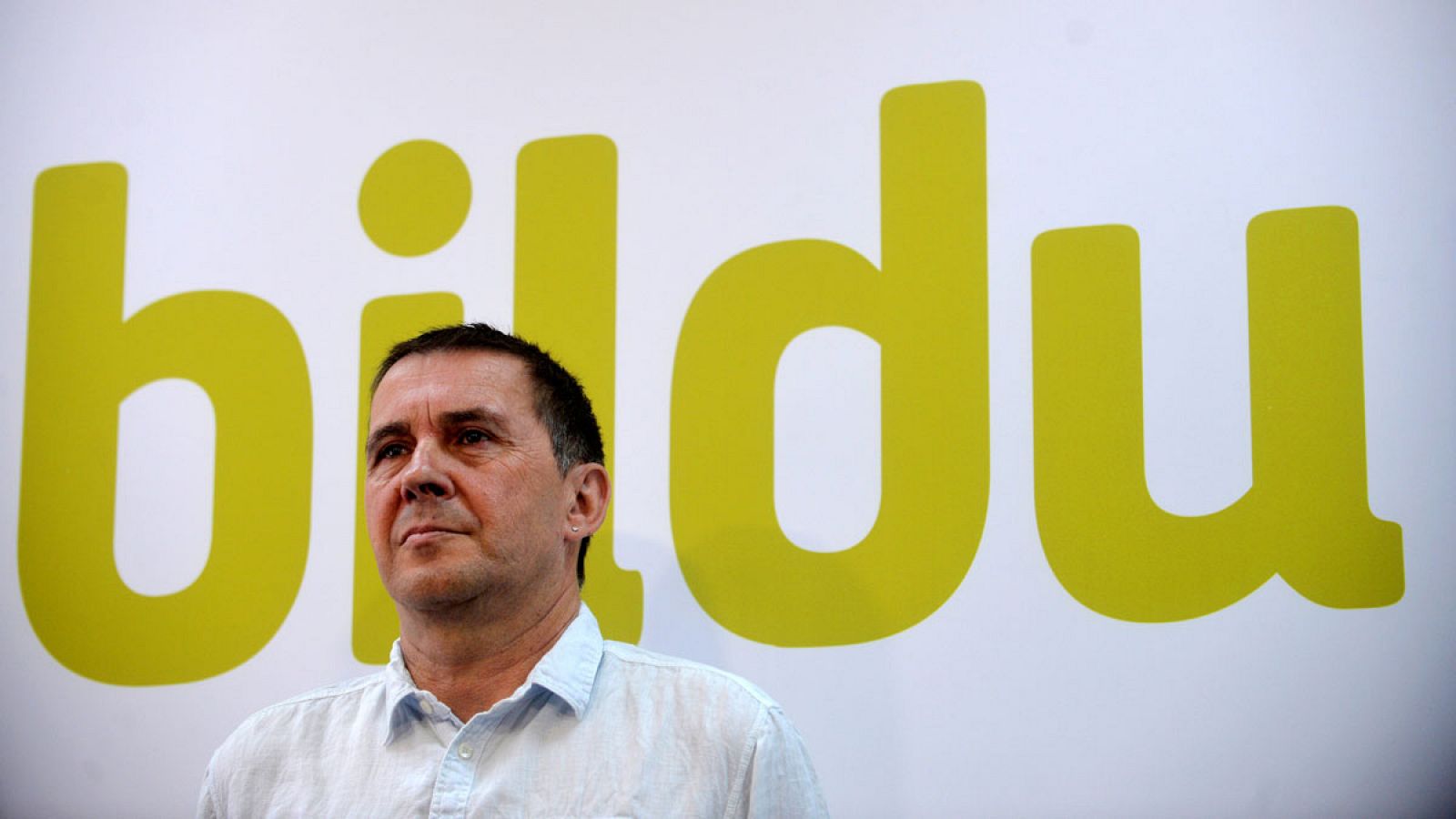 El candidato de EH Bildu a lehendakari, Arnaldo Otegi