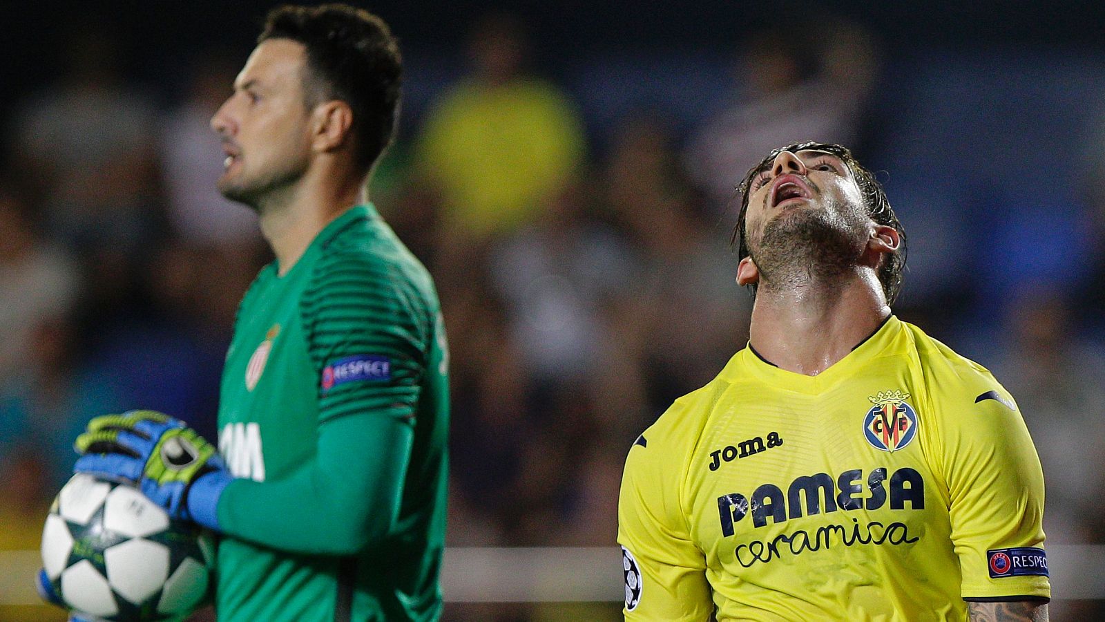 Pato, autor del gol del Villarreal, lamenta una ocasión perdida contra el Mónaco