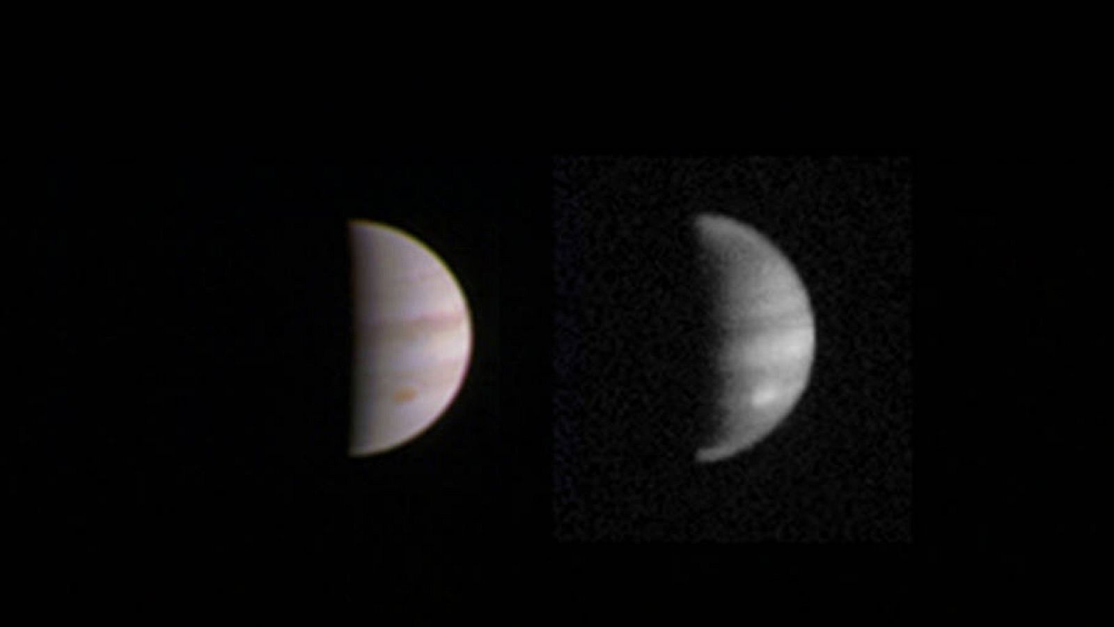 Juno completa con éxito su aproximación a Júpiter