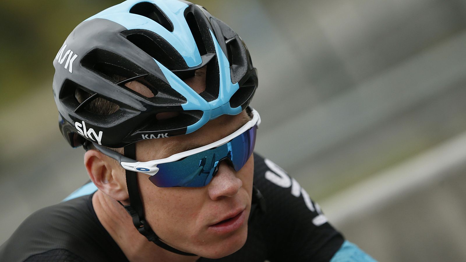 El ciclista británico y líder del Sky, Chris Froome