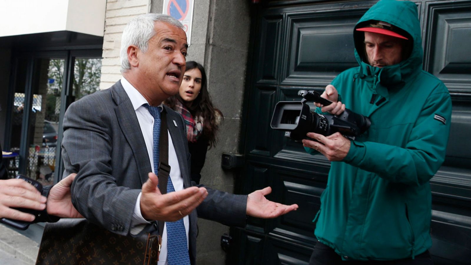 El presidente de Ausbanc, Luis Pineda, en una imagen de archivo tras su detención