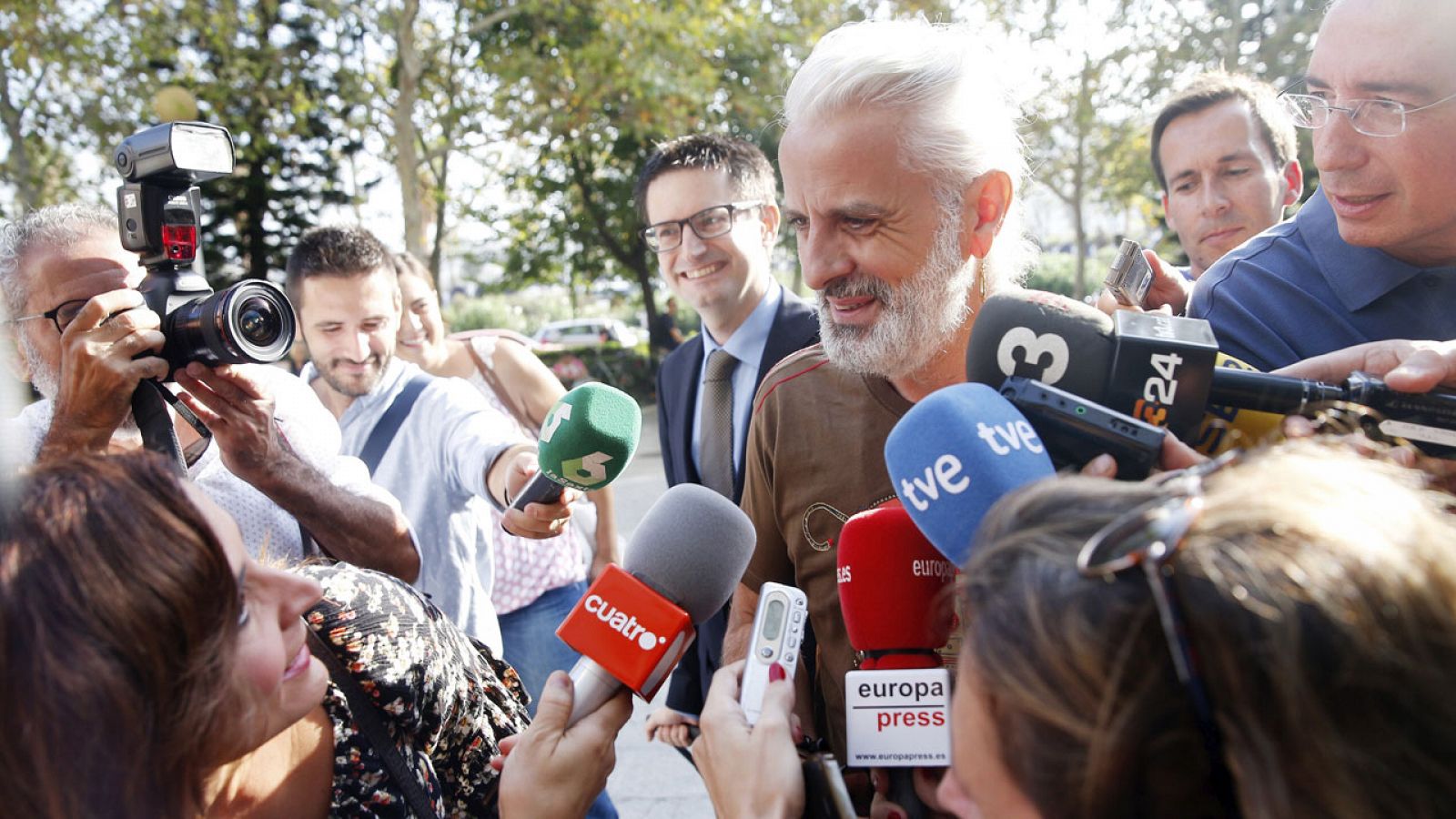 El exgerente de Imelsa Marcos Benavent a su llegada a la Ciudad de la Justicia en Valencia