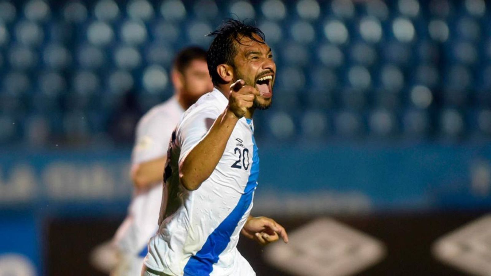 Carlos Ruiz, jugador de la selección de Guatemala de fútbol