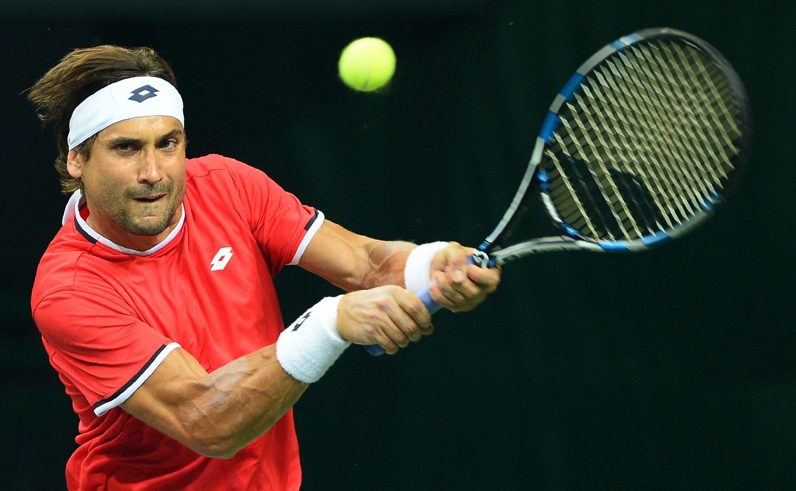 David Ferrer cierra el pleno de triunfos ante Ramkumar Ramanathan.