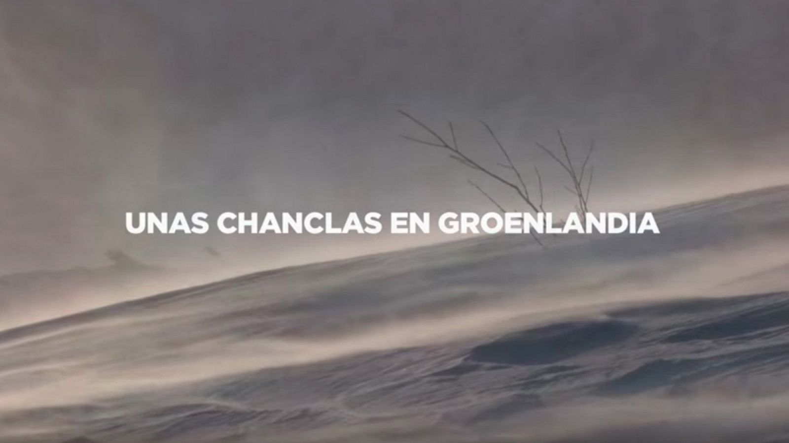 Imagen del spot electoral del PP vasco con el título "Chanclas en Groenlandia"