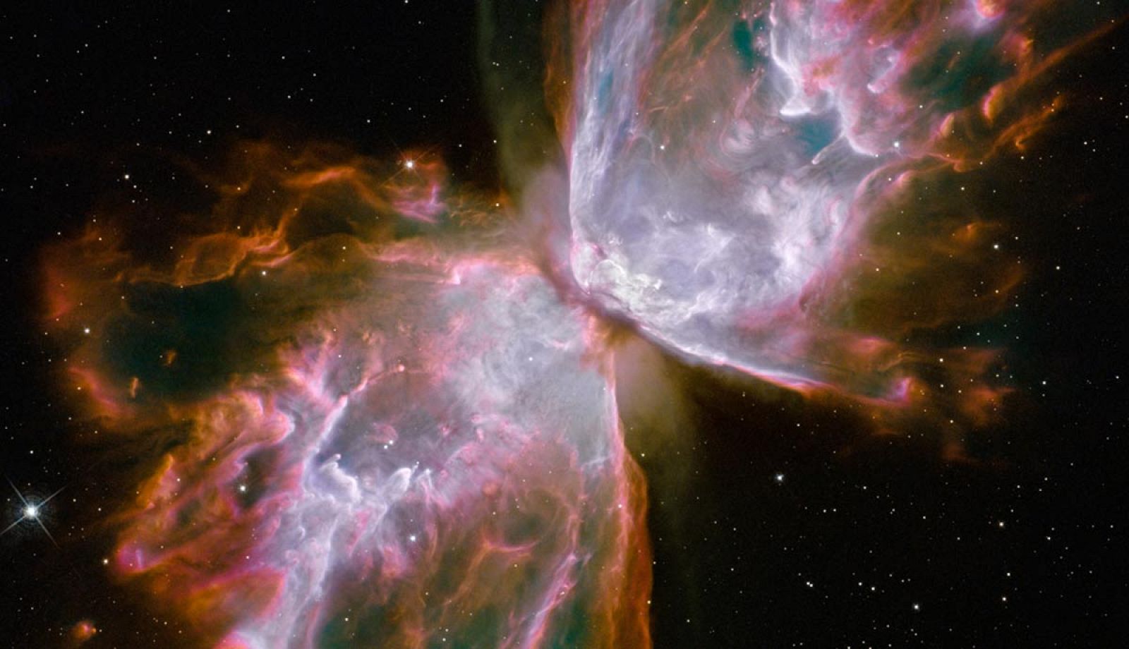 La Nebulosa del Insecto (NGC 6302) está situada a unos 3.400 años luz de la Tierra.