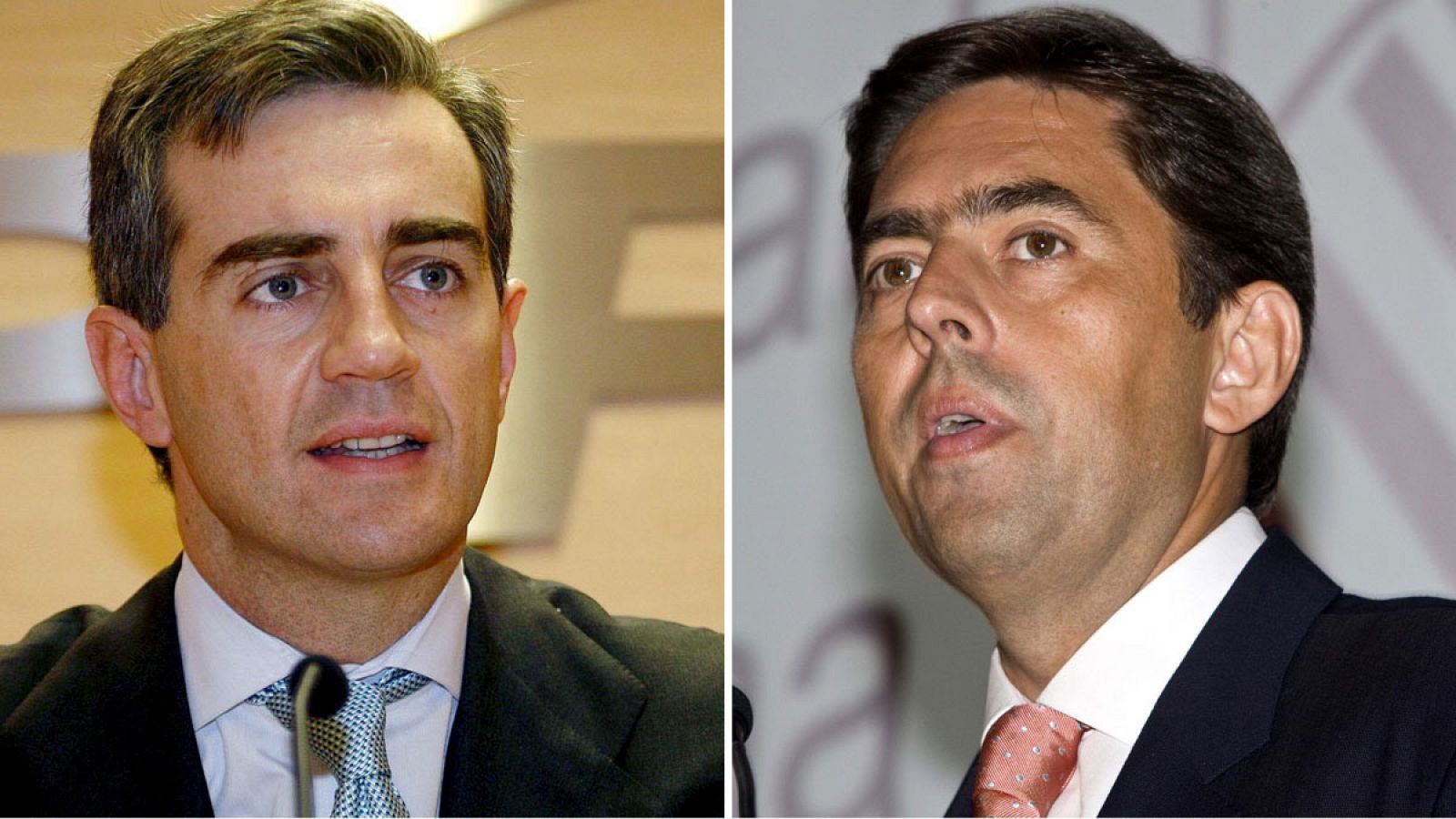 El exsecretario regional del PP Ricardo Costa (i) y el exvicepresidente del Gobierno valenciano Vicente Rambla
