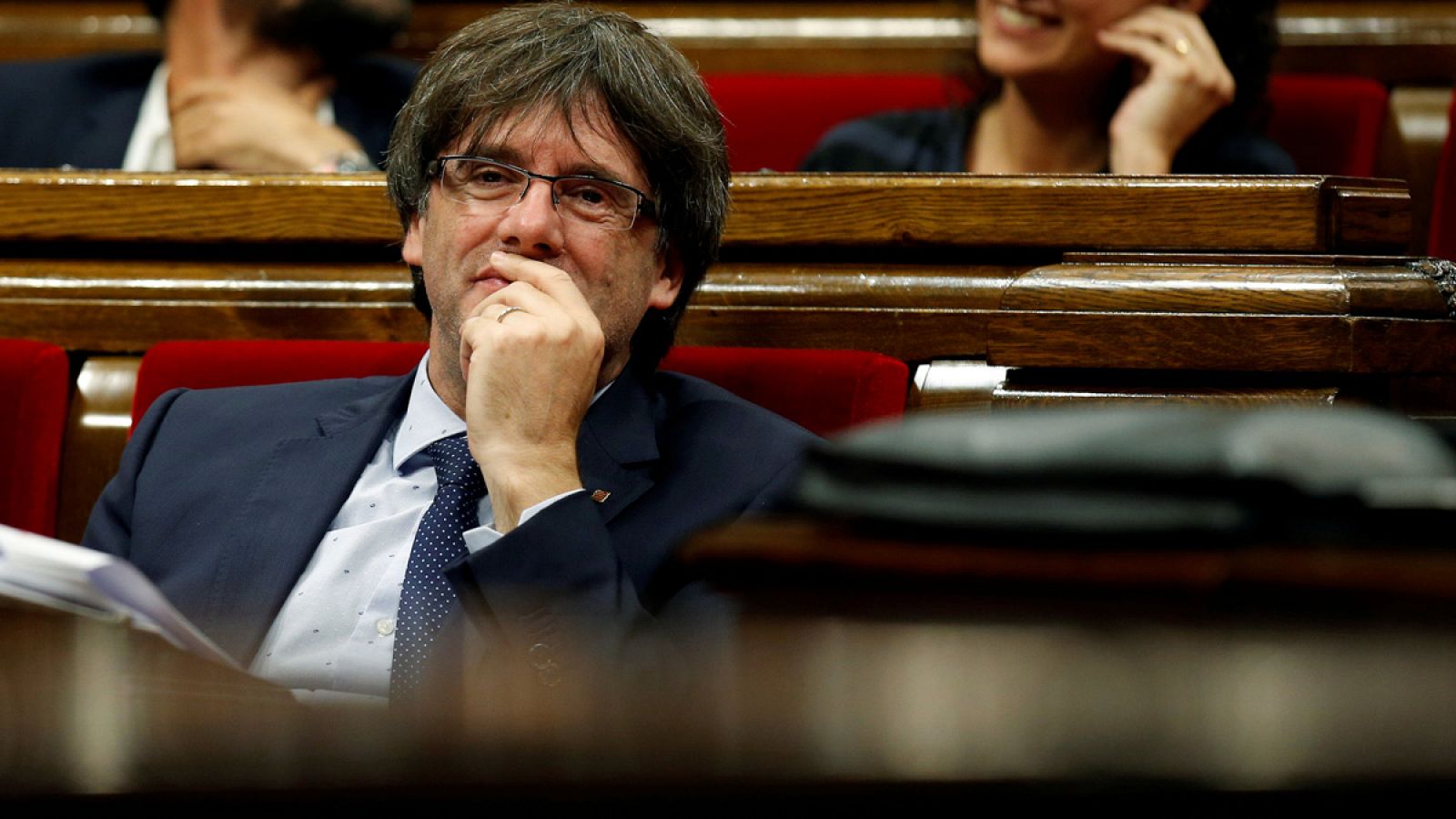 El presidente de la Generalitat, Carles Puigdemont