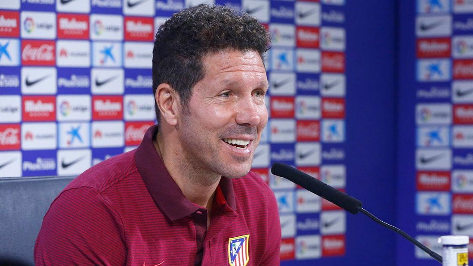 Simeone en rueda de prensa