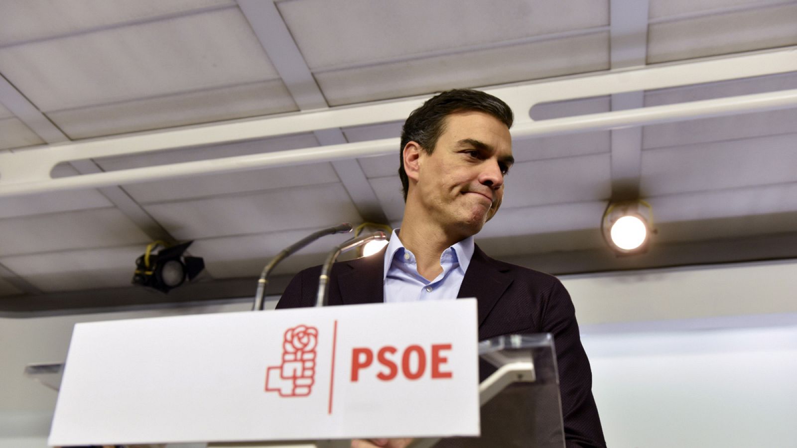 El exlíder del PSOE Pedro Sánchez
