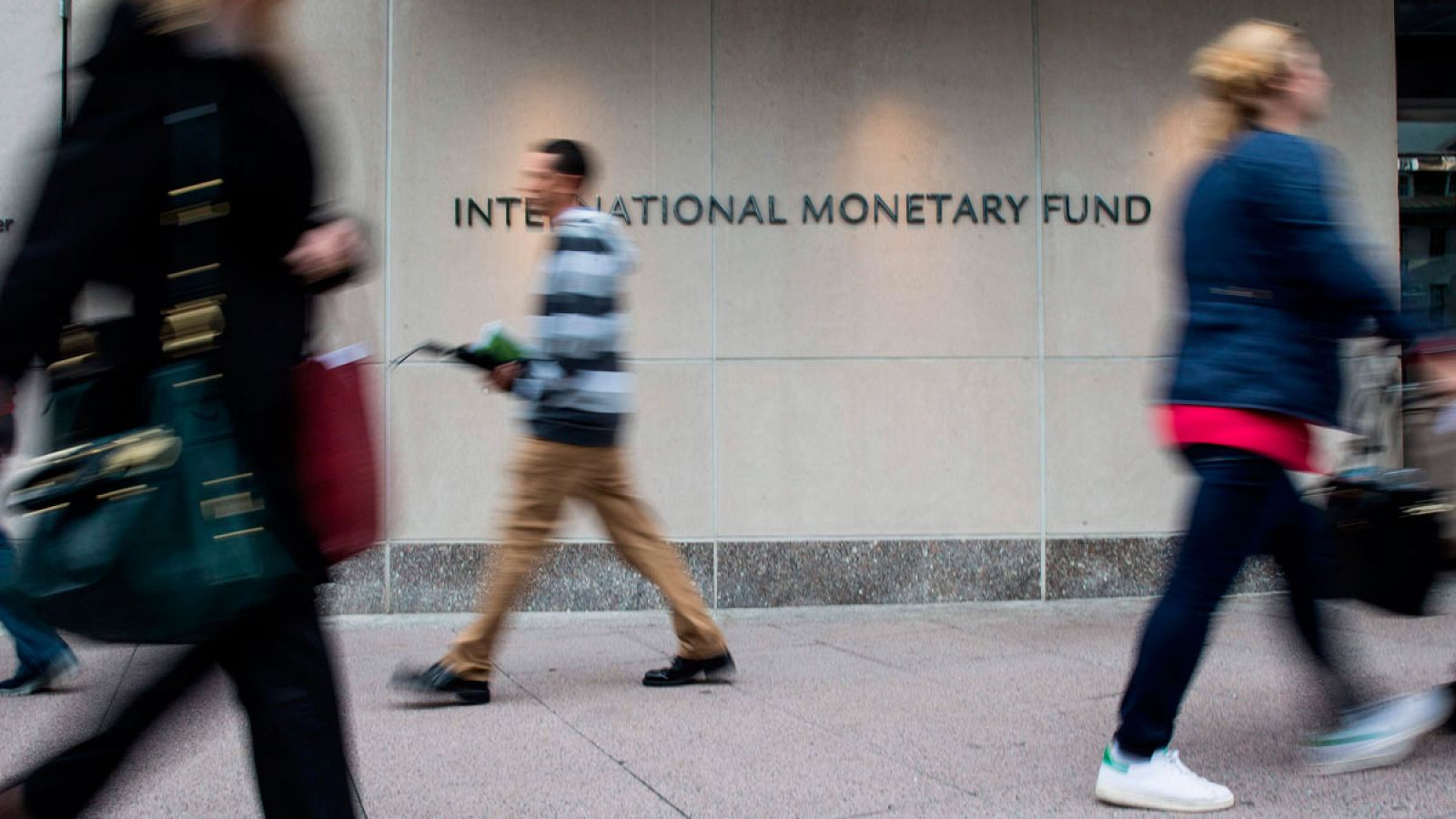 Imagen de la sede del FMI en Washington