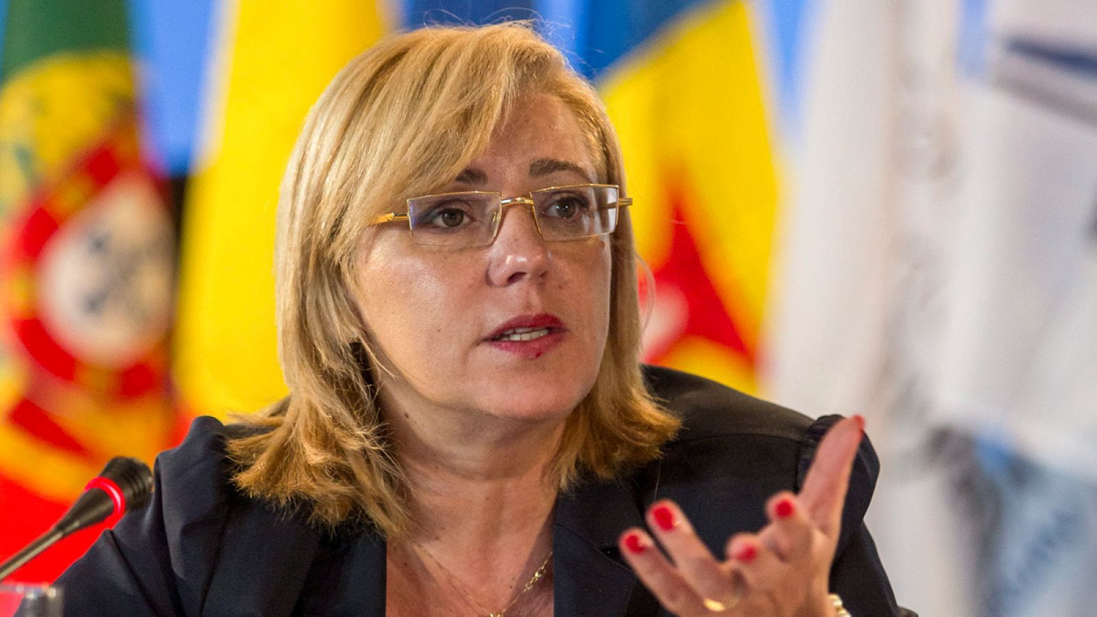 La comisaria europea de Política Regional, Corina Cretu