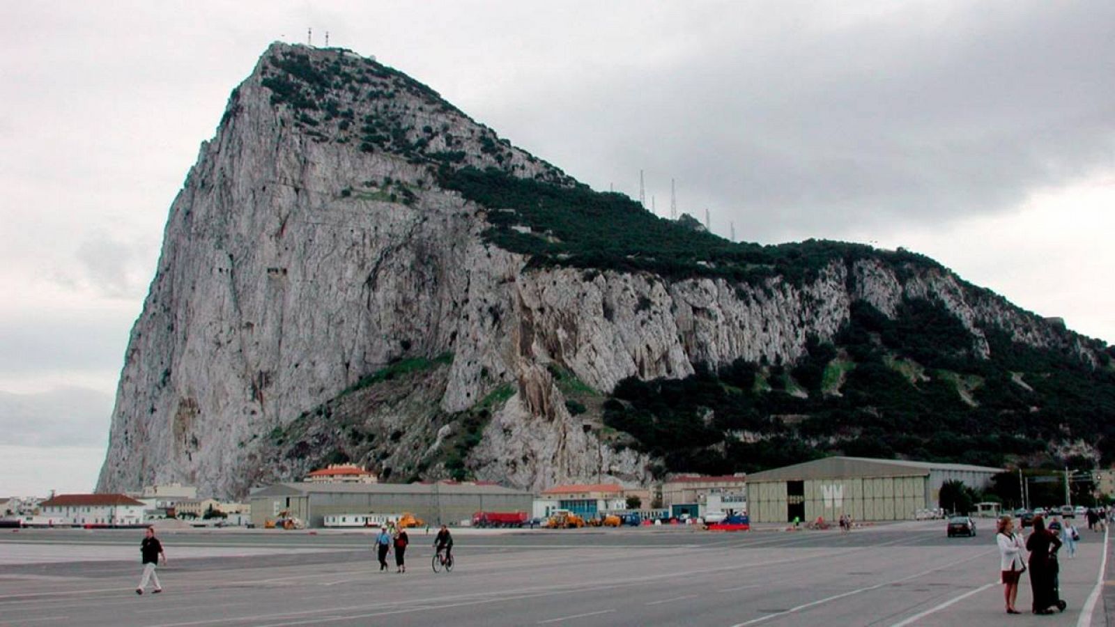 Imagen del archivo del peñón de Gibraltar