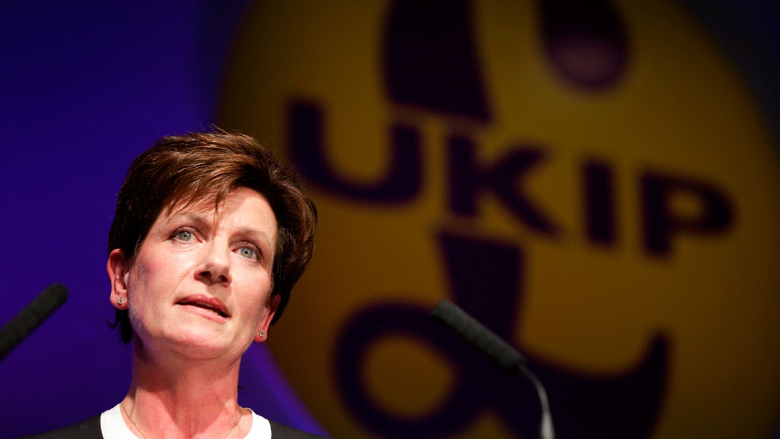 Diane James, miembro de UKIP, el pasado 16 de septiembre durante la conferencia anual del partido en Bournemouth.