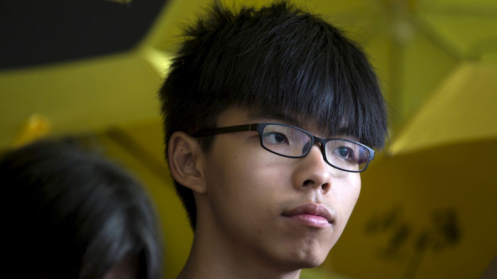 El activista Joshua Wong en una imagen de archivo en Hong Kong en agosto de 2015.