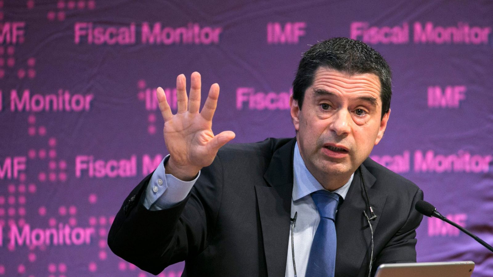 El director del Departamento Fiscal del Fondo Monetario Internacional, Vitor Gaspar