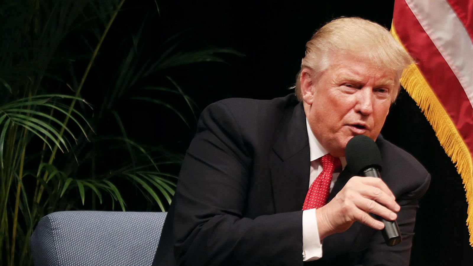Trump durante un acto en Florida el pasado 27 de septiembre.