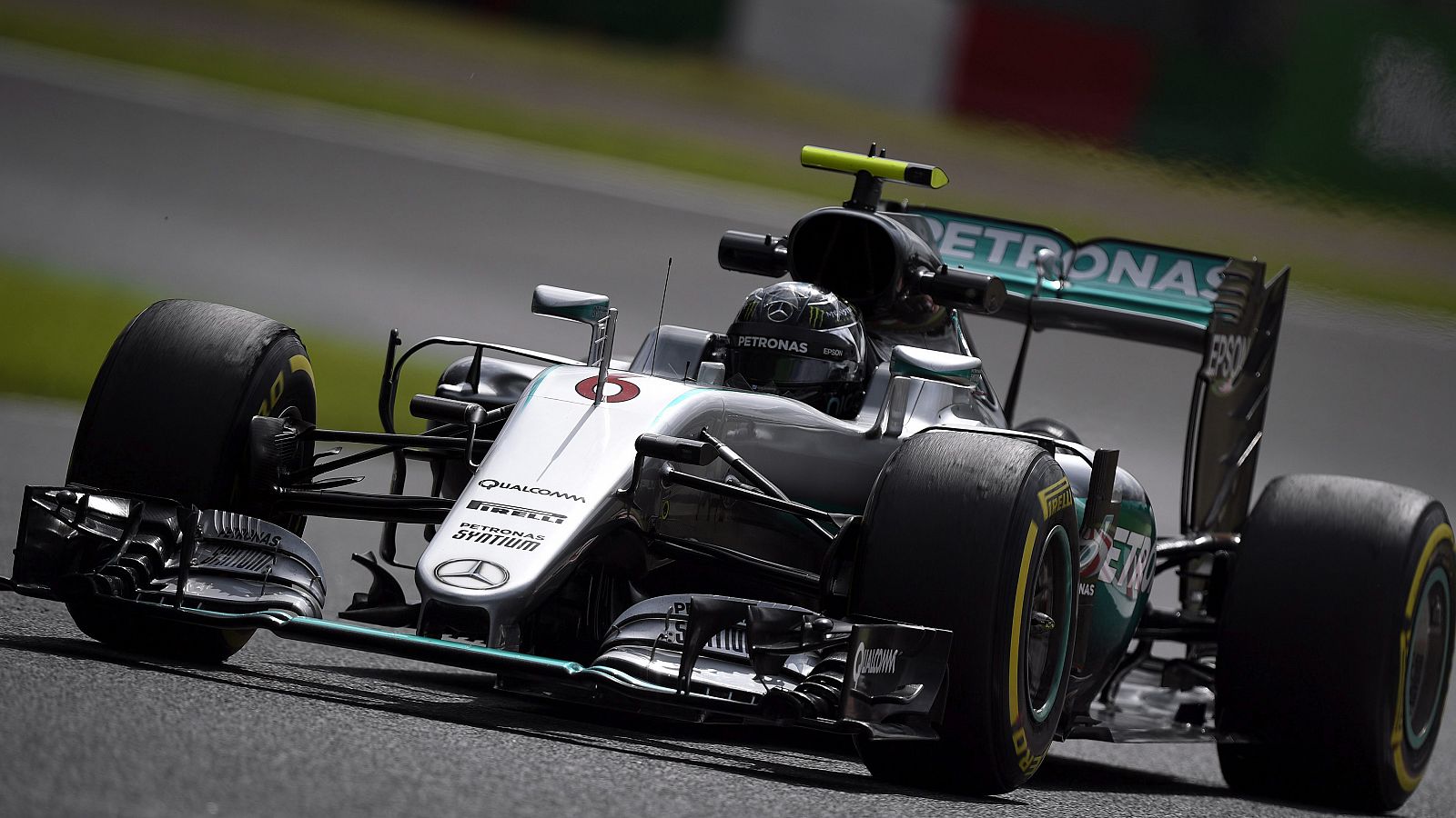 El piloto alemán Nico Rosberg, en los libres de Japón