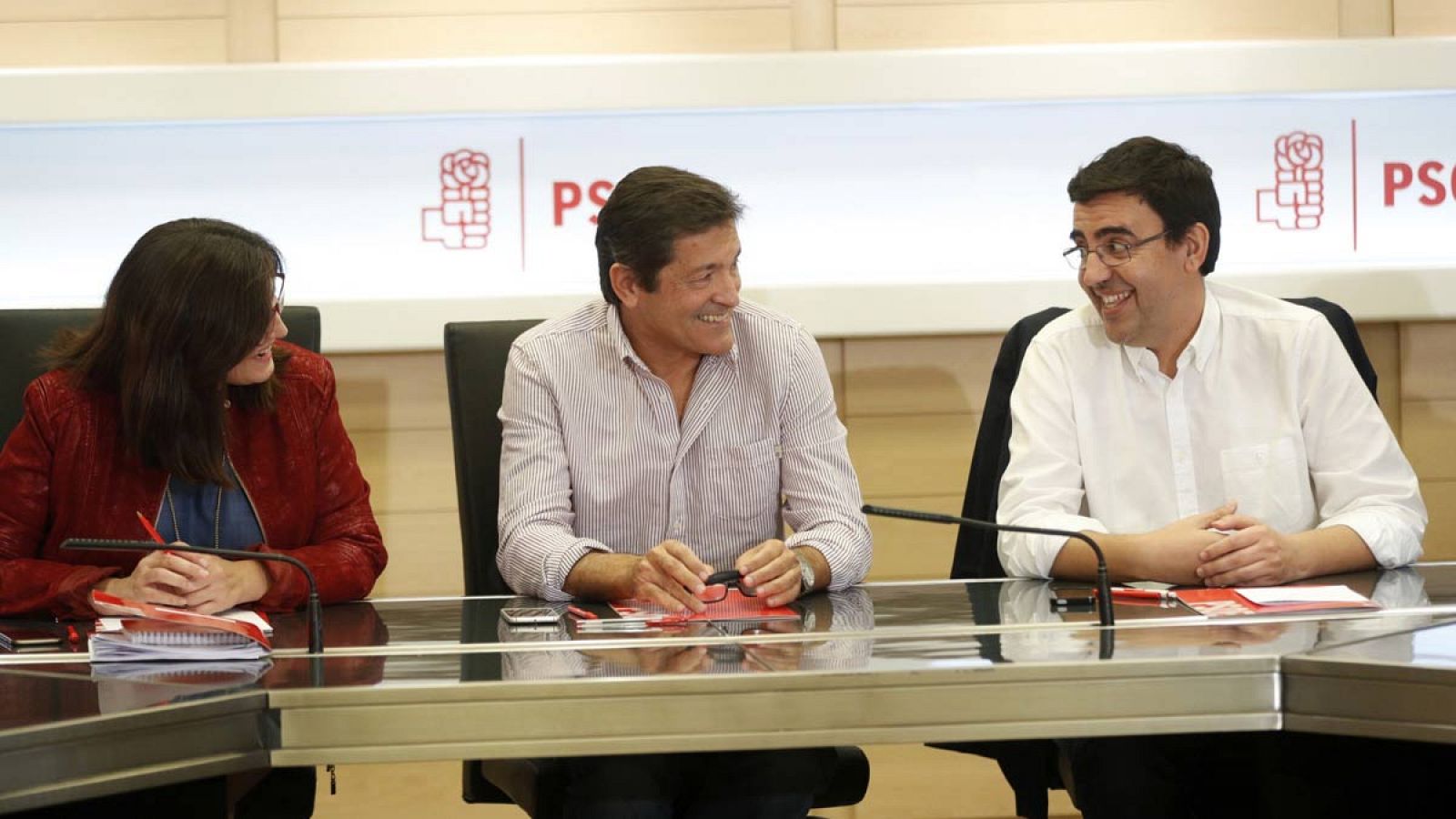 Reunión de la gestora del PSOE.