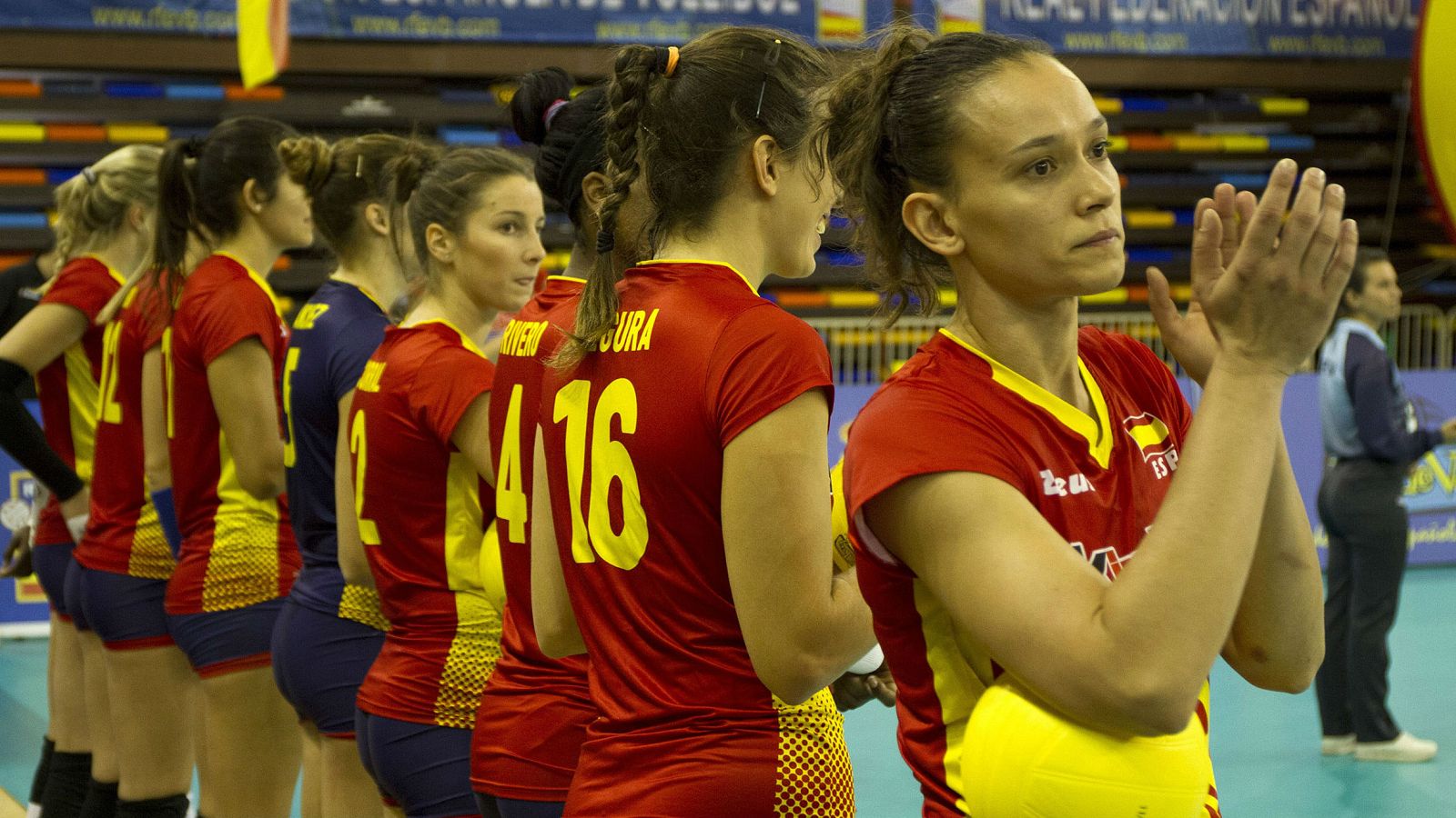 La selección española femenina de voleibol