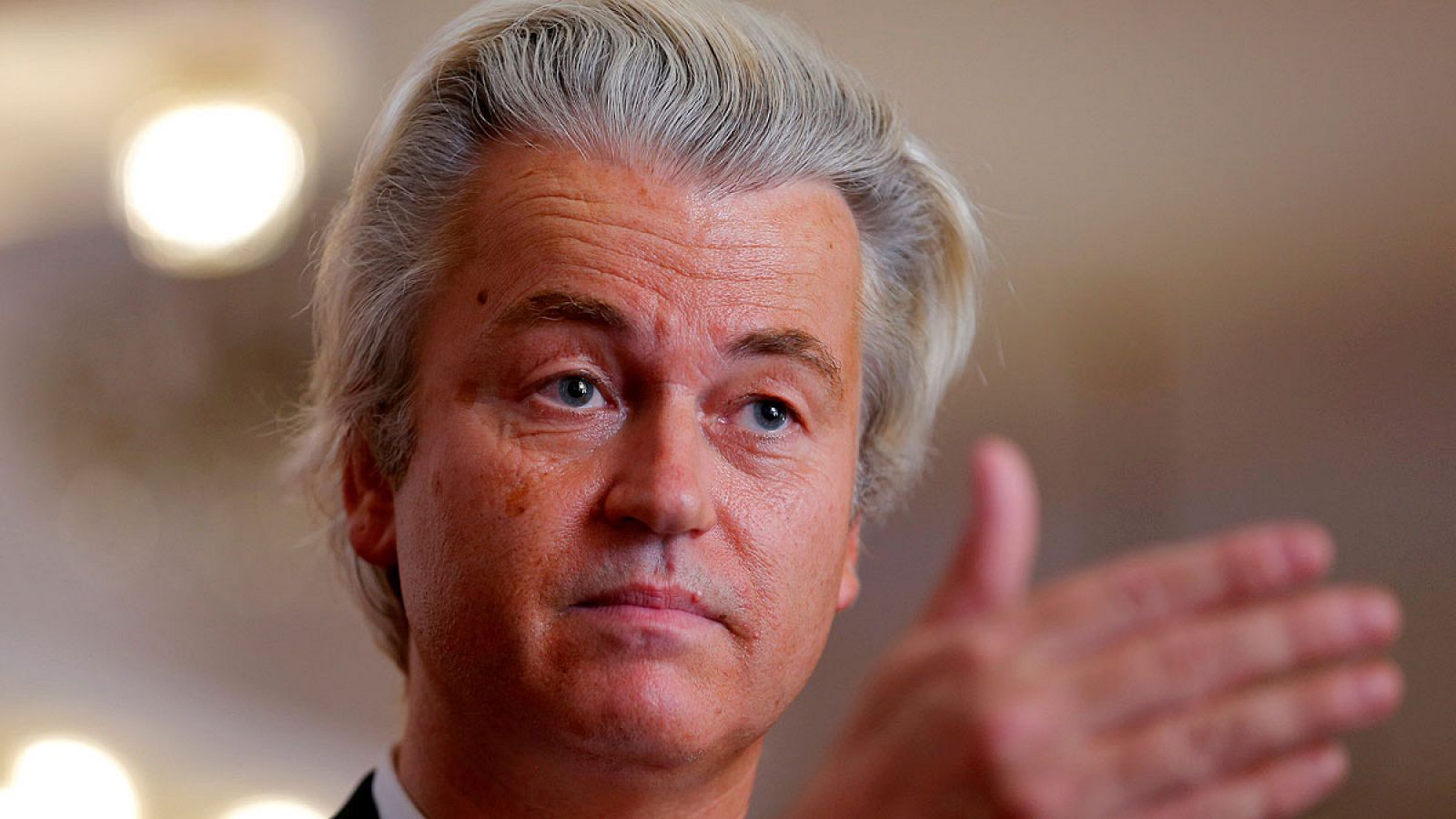 Geert Wilders, líder holandés del Partido por la Libertad (PVV) en una imagen de archivo