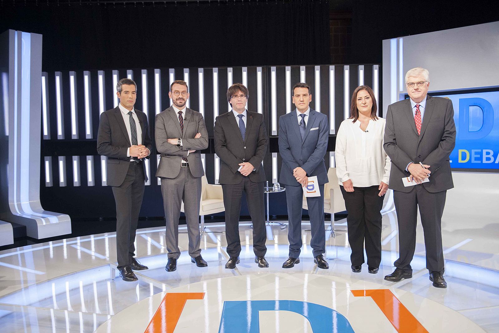 Carles Puigdemont, entrevistat a "El Debat de La 1"