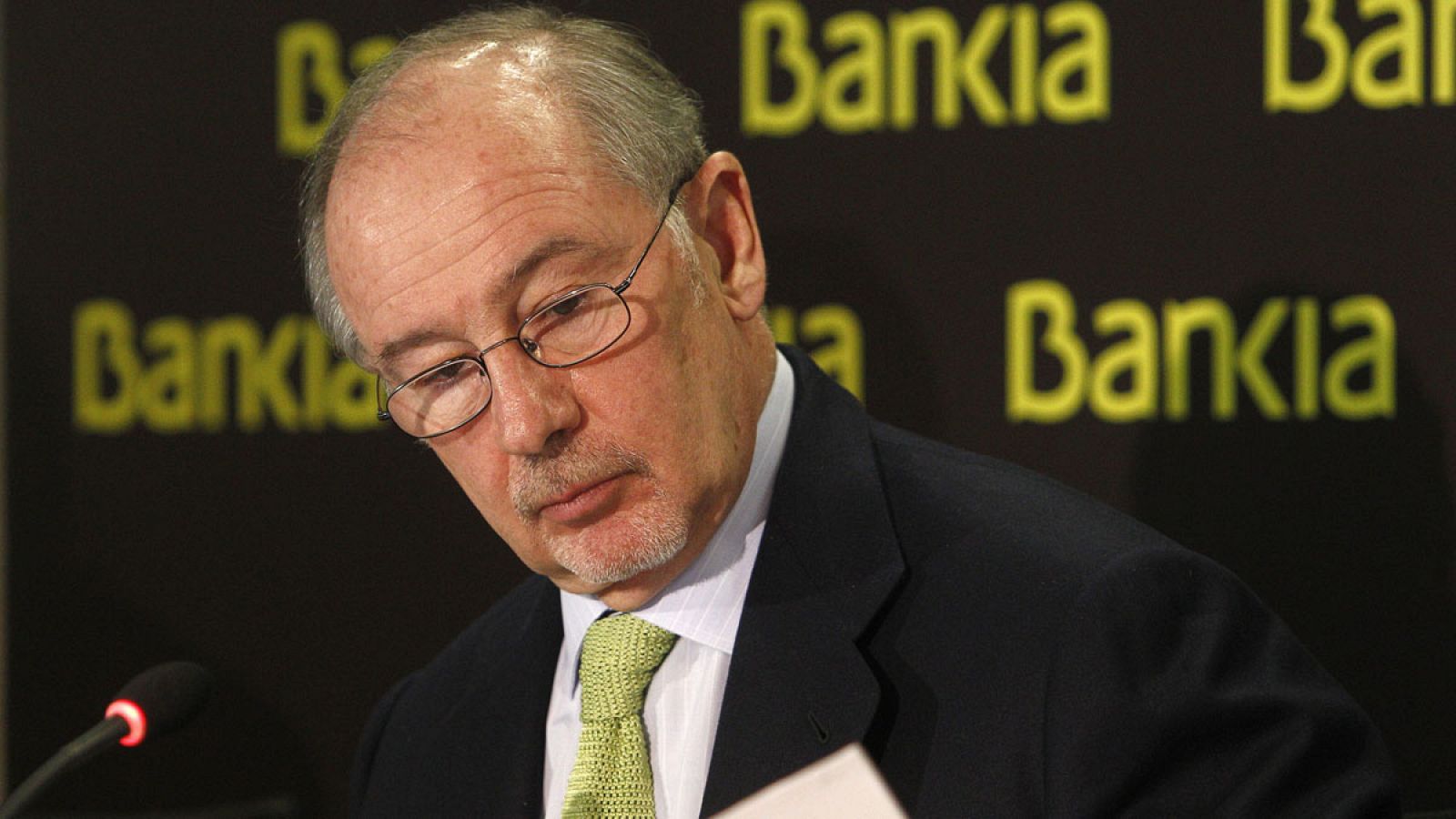 El presidente de Bankia, Rodrigo Rato, en una imagen de archivo