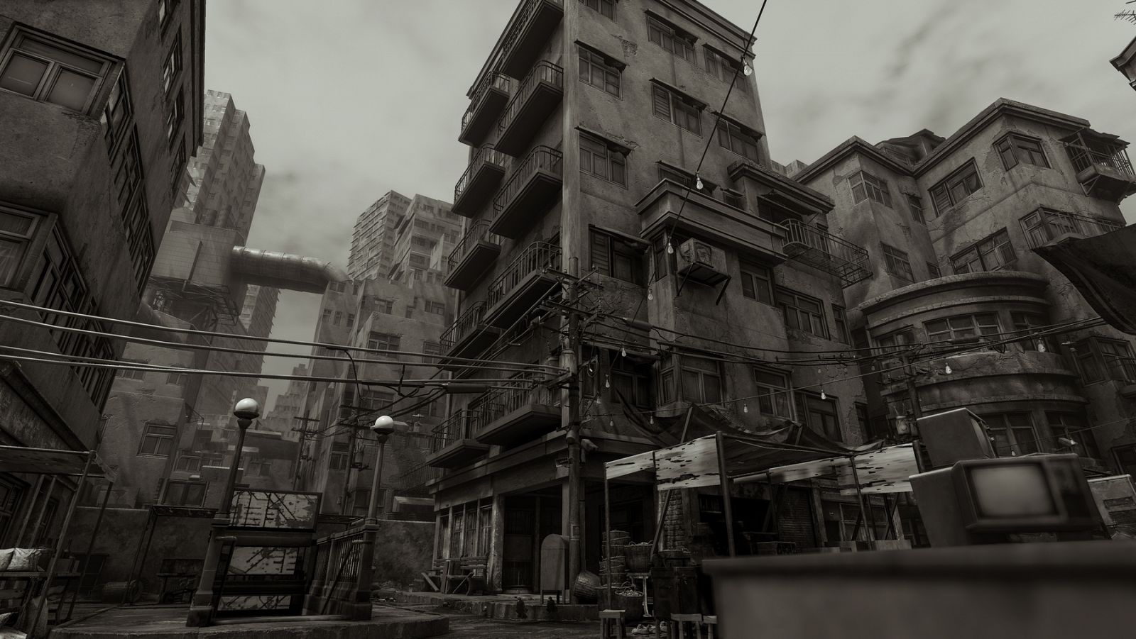 Imagen de la ciudad donde transcurre parte del juego.