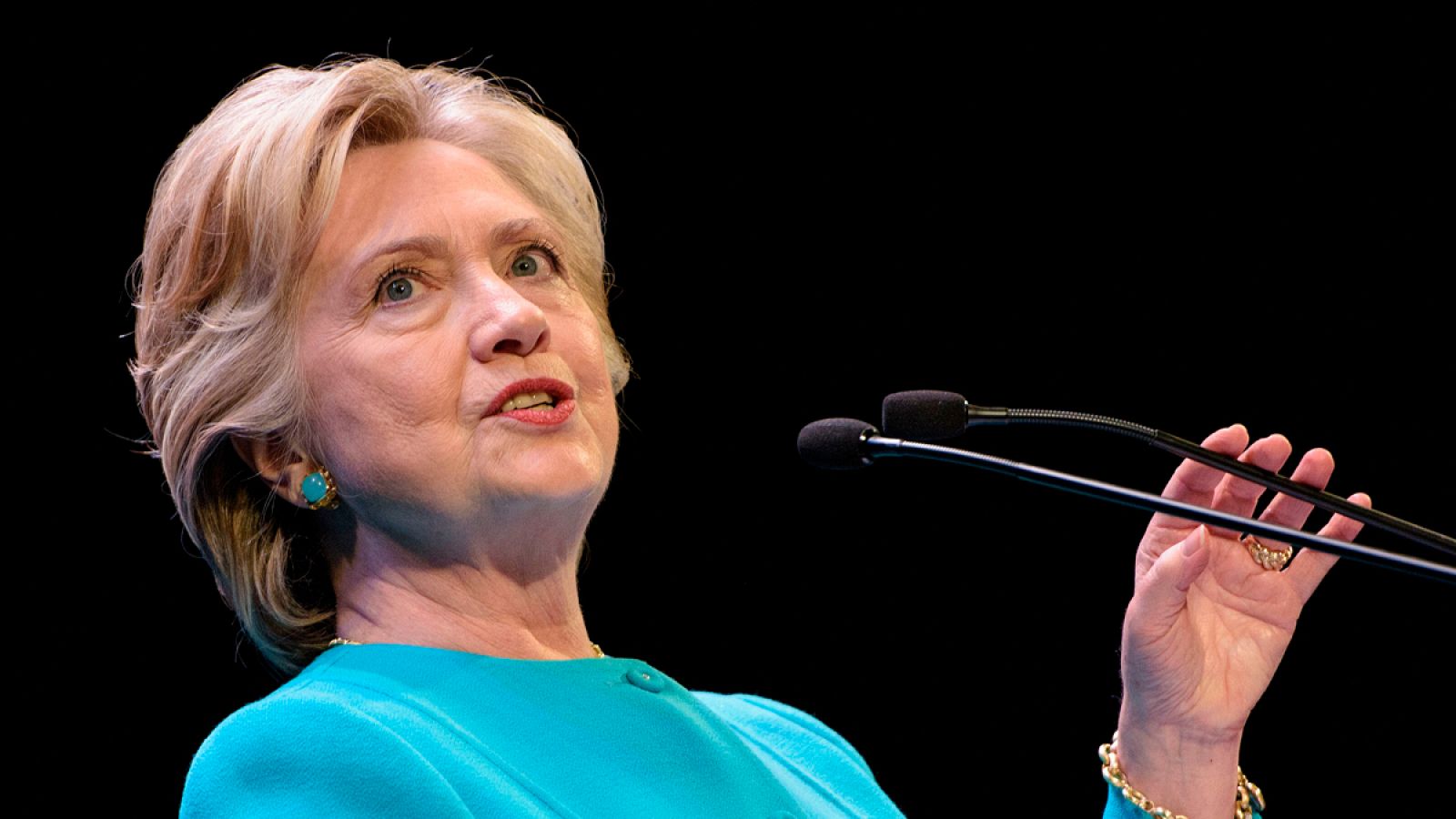 La candidata demócrata Hillary Clinton durante un acto en Seattle (Washington) el pasado 14 de octubre.