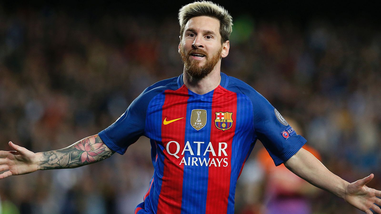 Leo Messi, protagonista del partido contra el City.