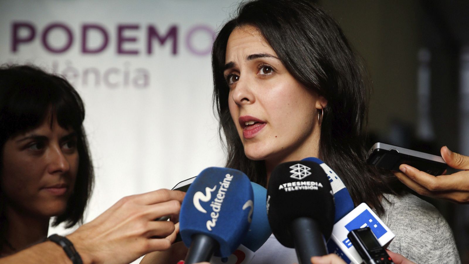 La portavoz de Podemos en el Ayuntamiento de Madrid, Rita Maestre